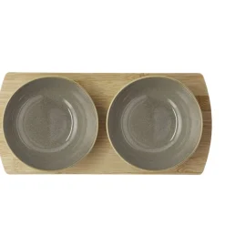 Shoku Bambusbakke med 2 skåle