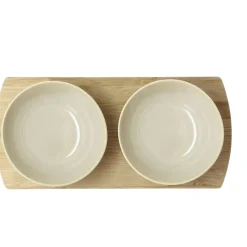 Shoku Bambusbakke med 2 skåle