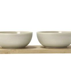 Shoku Bambusbakke med 2 skåle