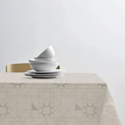 Star Damask Akryldug m. antislip