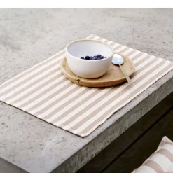 Statement Stripe Dækkeserviet 2 stk.