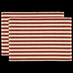 Statement Stripe Dækkeserviet 2 stk.