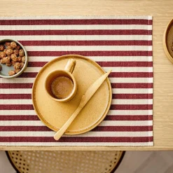 Statement Stripe Dækkeserviet 2 stk.