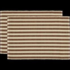 Statement Stripe Dækkeserviet 2 stk.