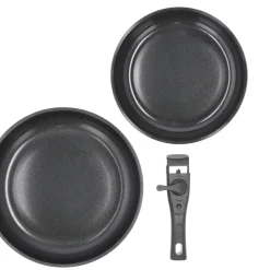 Stegepandesæt aftagel. håndtag