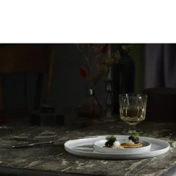 Toulouse Tallerken flad lige kant