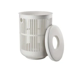 Ume Vasketøjskurv med låg