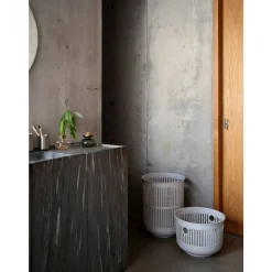 Ume Vasketøjskurv med låg