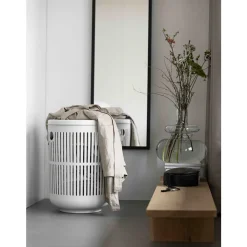 Ume Vasketøjskurv med låg