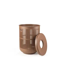 Ume Vasketøjskurv med låg