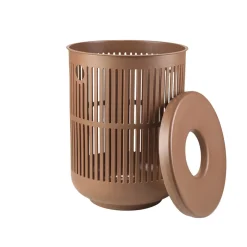 Ume Vasketøjskurv med låg