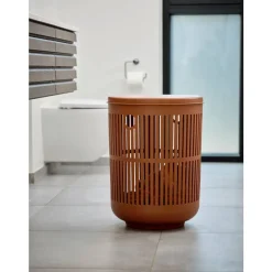 Ume Vasketøjskurv med låg