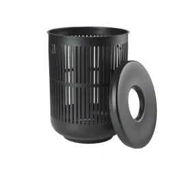 Ume Vasketøjskurv med låg